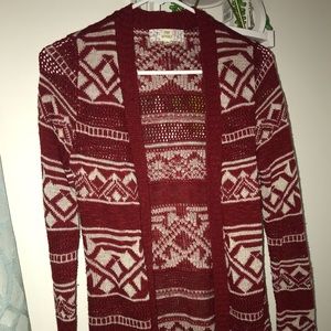 2 Geometric Cardigan Sweaters